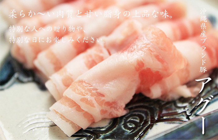 アグー豚 を沖縄からお取り寄せ 琉球本舗 沖縄土産専門店